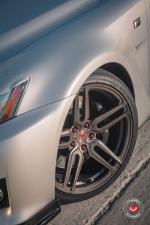 Lexus IS F on Vossen Wheels (HC-1) 2017 года